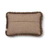 Short-Wool Sheepskin Cushion | SW trim | 52x52 cm | 34x52 cm Beige/Taupe