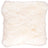 Long-Wool Sheepskin Cushion | 50x50 cm Ivory