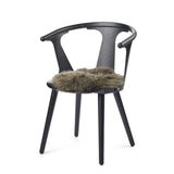 Seat Cover | Long Wool | New Zealand | D34 cm Hedge Green