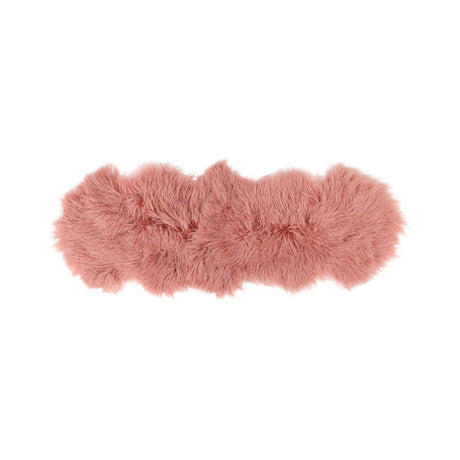 Double Mongolian Sheepskin | 150 x 55 cm Rosa