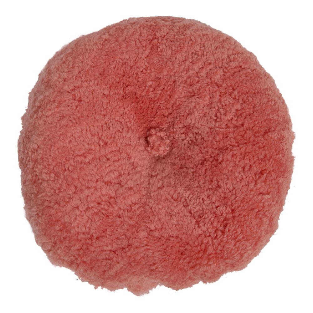 Round Cushion | Doublesided | D40 cm Coral Lantana