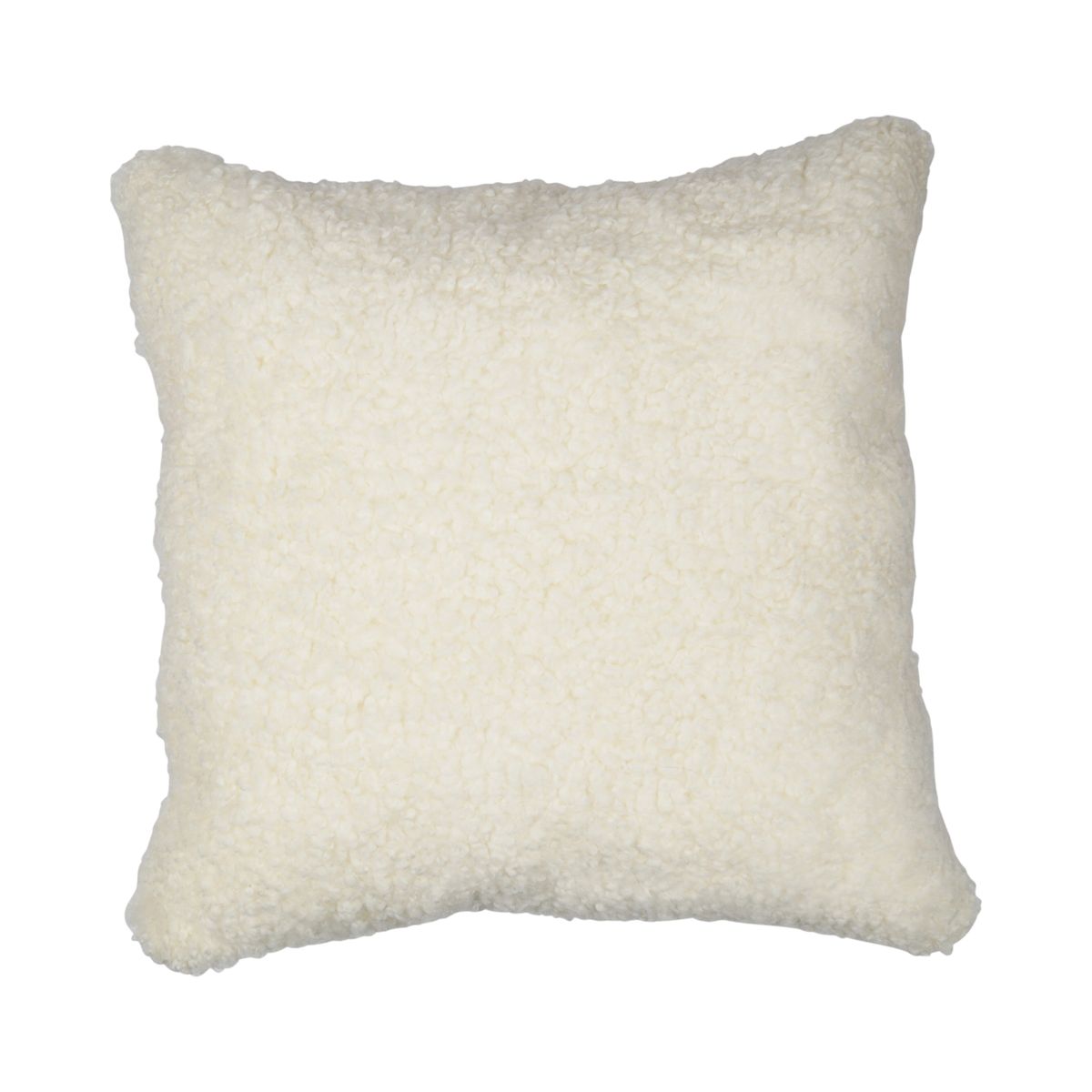 Sheepskin Cushion | Short Wool | New Zealand | 50x50 cm White