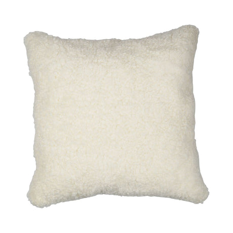 Sheepskin Cushion | Short Wool | New Zealand | 50x50 cm White