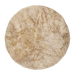 Long Wool Sheepskin Design Rug | D180 cm | D250 cm