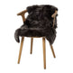 New Zealand Sheepskin | Long Wool | 100 cm Walnut