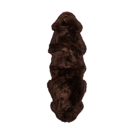 Sheepskin | Long Wool | New Zealand | 160x60 cm Chocolate