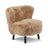 Emily Lounge Chair | Long Wool Honey