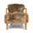 Lina Lounge Chair | New Zealand Sheepskin | Long Wool Taupe