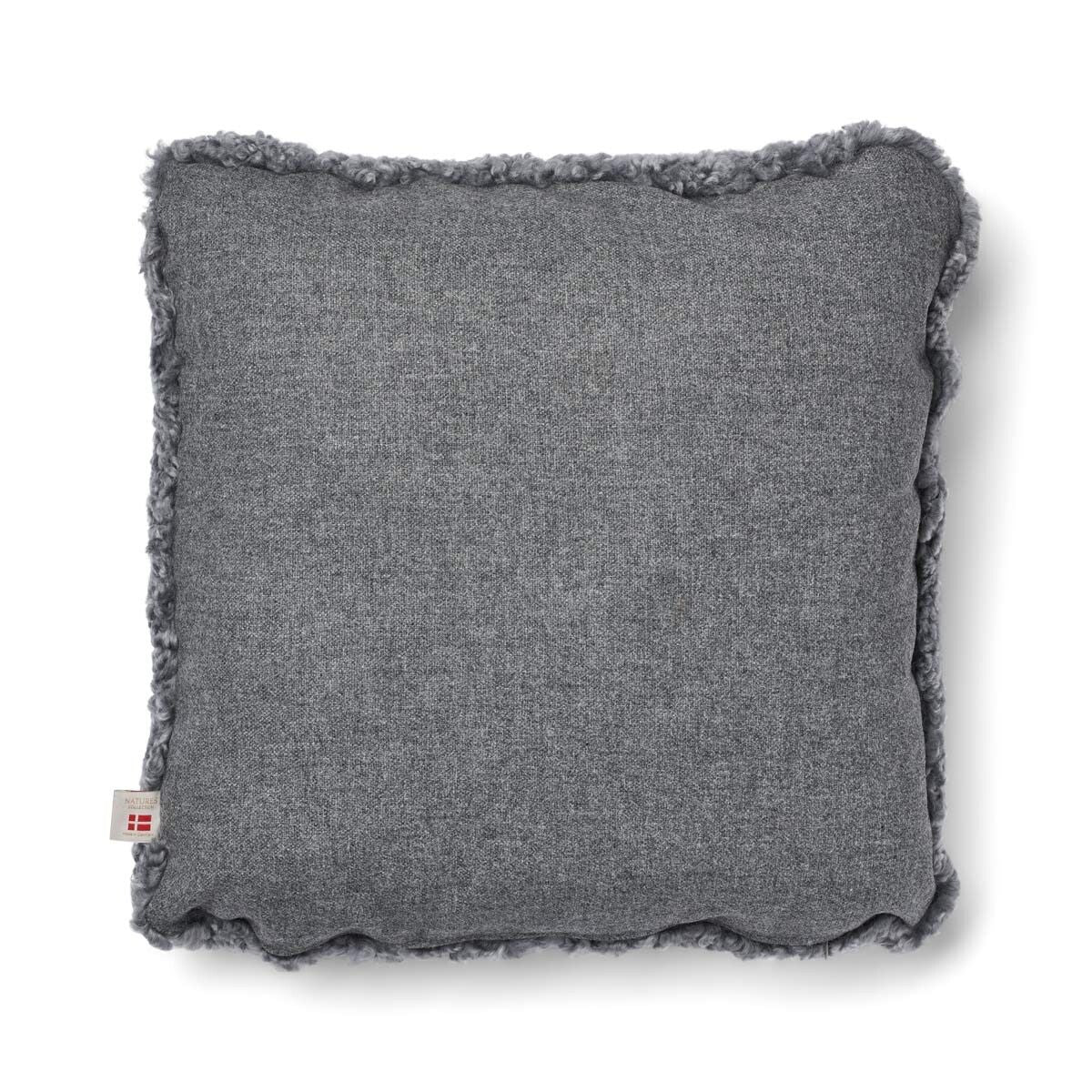 Short Wool Sheepskin Cushion | Two-sided |52x52 cm  | 34x52 cm 