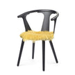 Tibetan Sheepskin Seat Cover | 38cm Lemon