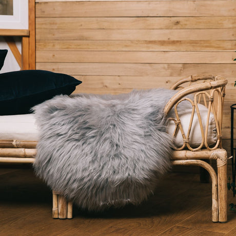 Fellvang Merino Sheepskin | Long Wool | 90x60cm Linen