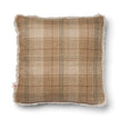 Two-sided Cushion | Short Wool | 52x52 cm Sand-Beige/Pearl