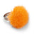 Ring Pom Pom Orange