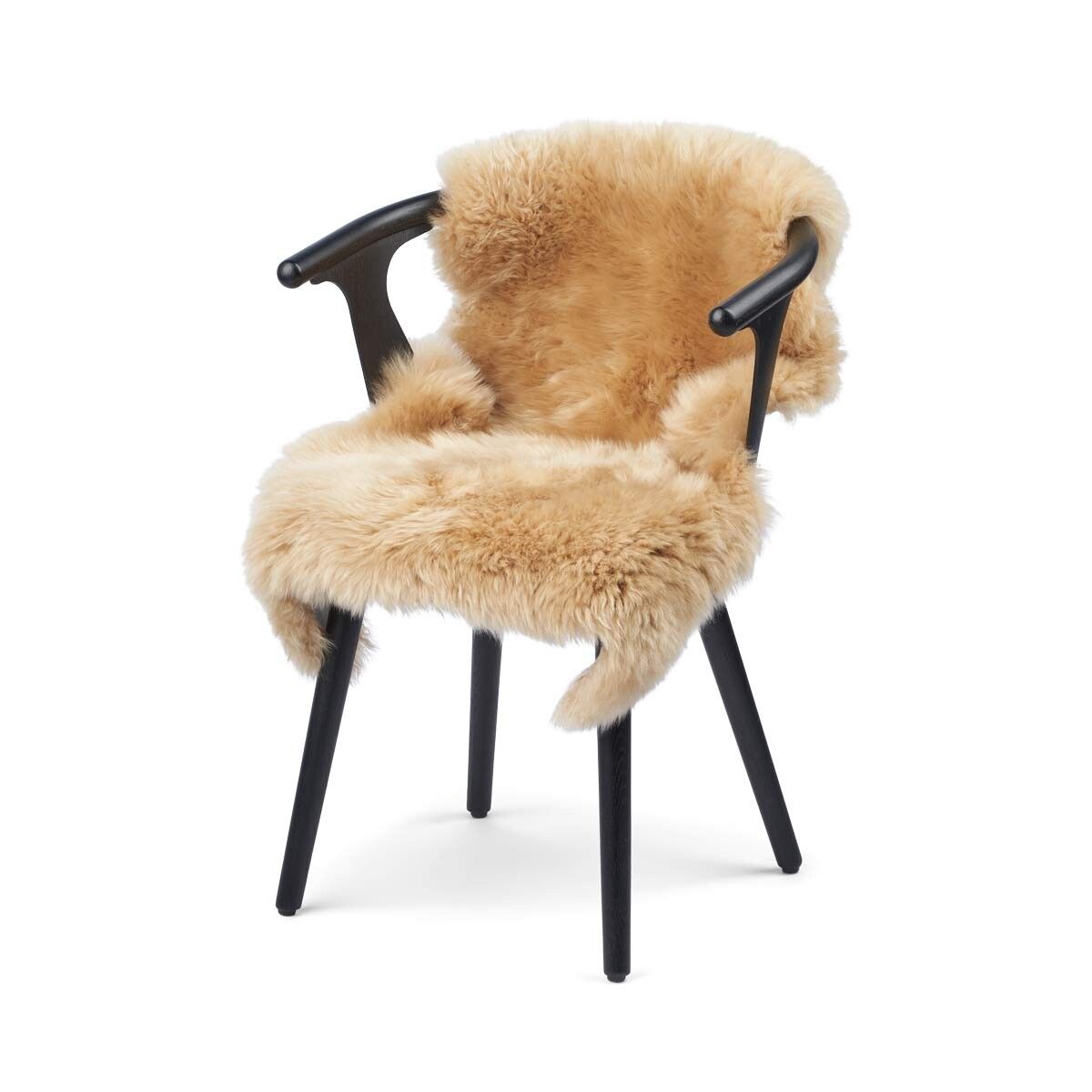 Premium | New Zealand Sheepskin | Long Wool | 100 cm Moonstone