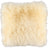 Long-Wool Sheepskin Cushion | 35x35 cm Light Honey