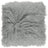 Curly Sheepskin Cushion | Doublesided | 56x56 cm | 40x40 cm Light Grey