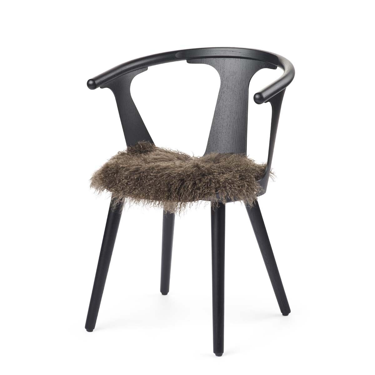 Tibetan Sheepskin Seat Cover | 38cm Taupe