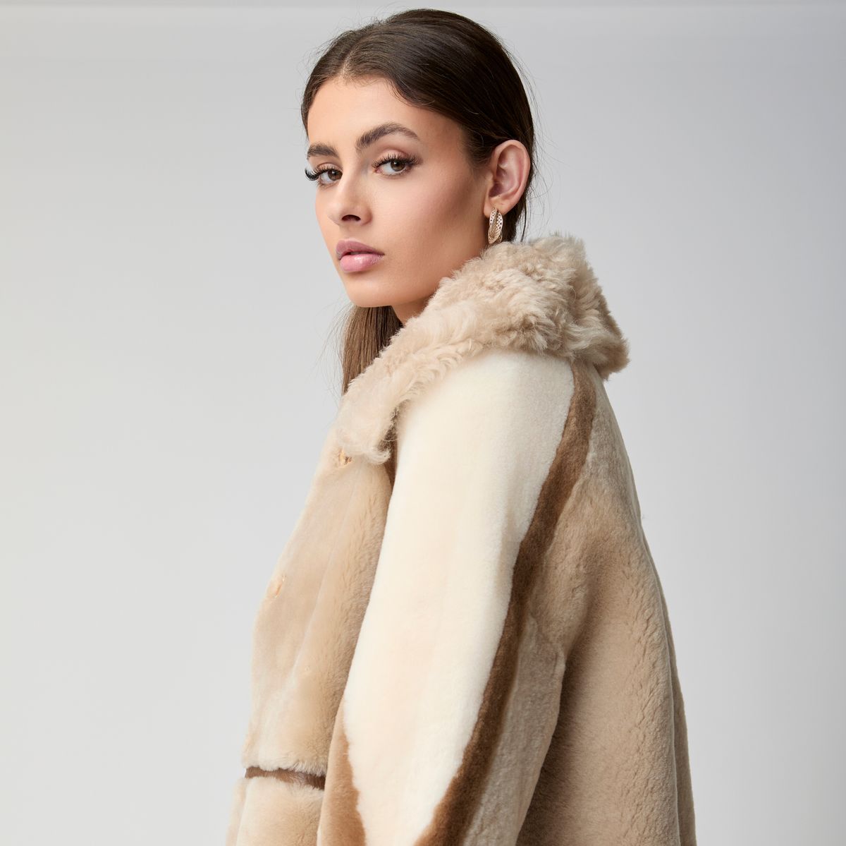Anika Jacket Beige/Brown