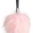 Pom Pom Keyring  Pink