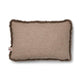 Short-Wool Sheepskin Cushion | 34x52 cm Beige/Taupe