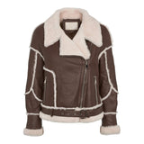 Nicole Jacket Choco/Beige