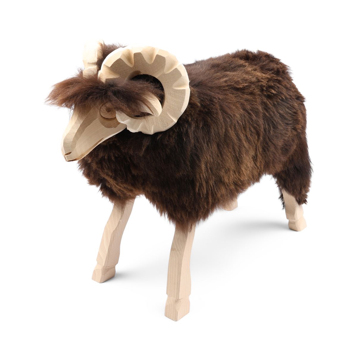 Alpine Sheep Sculpture