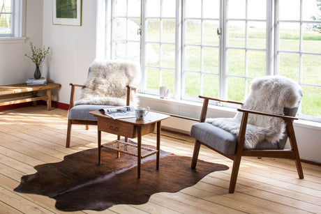 Premium Natural Cowhides | Brazil Champagne