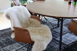 New Zealand Sheepskin | Long Wool | 90 cm Aubergine