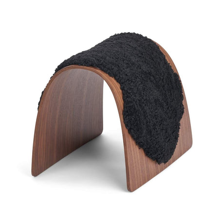 Sheep Stool Cover Black