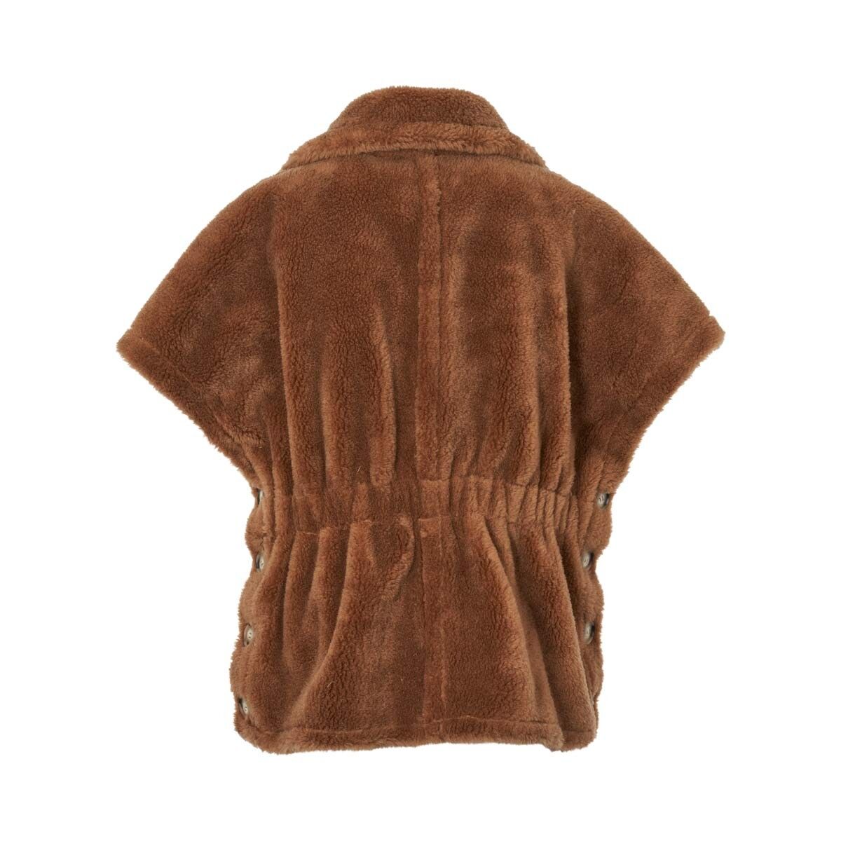 Elvira Poncho Teddy Brown