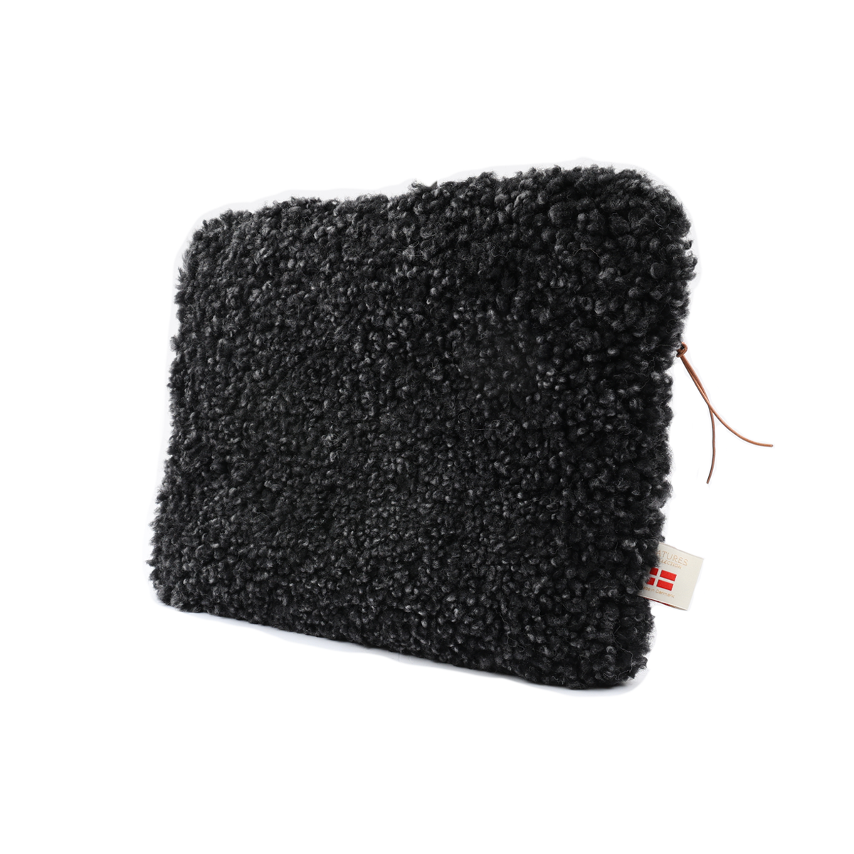 Sheepskin Computer Sleeve | 36x28 cm Anthracite