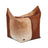 Calf Leather Pouf - Sheepskinhouse.co.uk