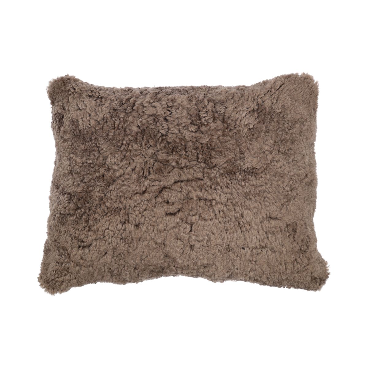 Sheepskin Cushion | Short Wool | New Zealand | 35x45 cm Mushroom