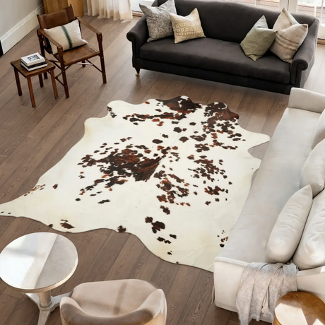 Cow Hide Rug | Exotic Tricolor | 4,4 sqm