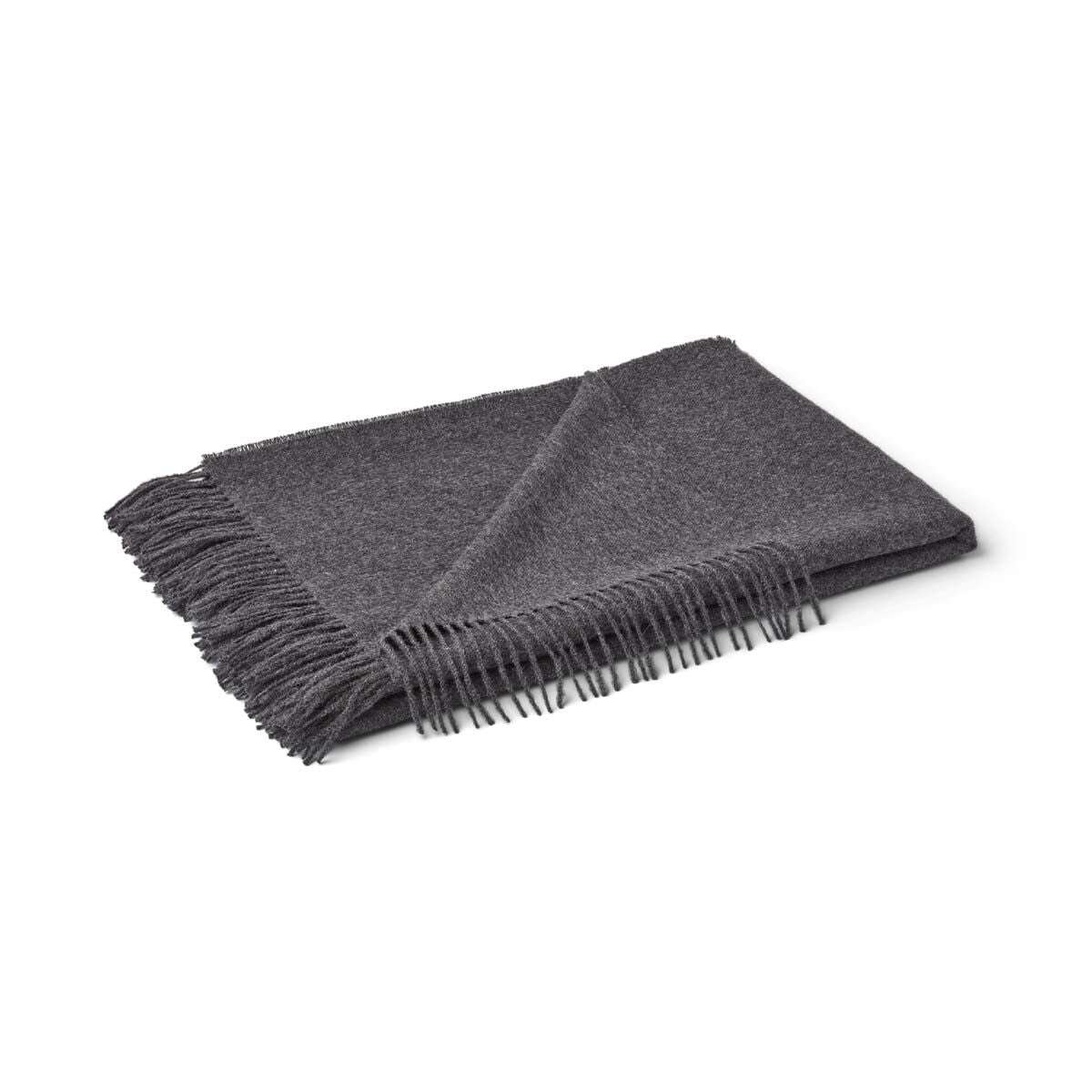 Amanda Throw | Alpaca Wool Dark Grey