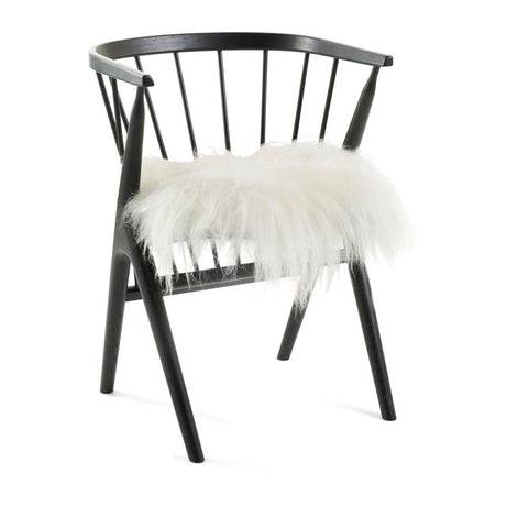 Long Wool Sheepskin Seat Cover | 40x40 cm