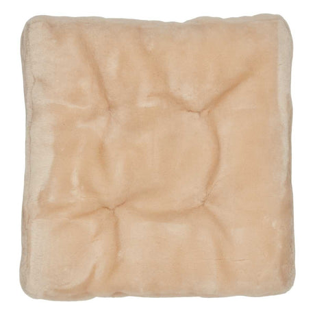 Moccasin Seat Cover | Calfleather backing Natural