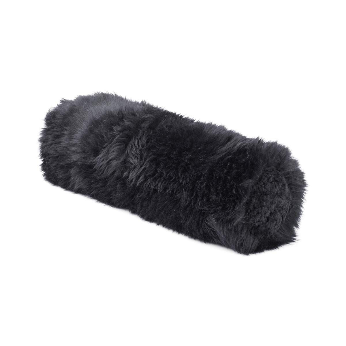 Sheepskin Bolster Cushion D20xL52 cm