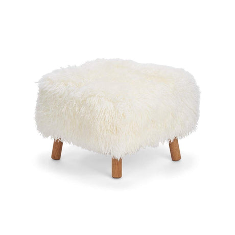 Emily Foot Rest | Tibetan Sheepskin