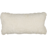 Short-Wool Sheepskin Cushion | Doublesided | 41x66 cm Ivory