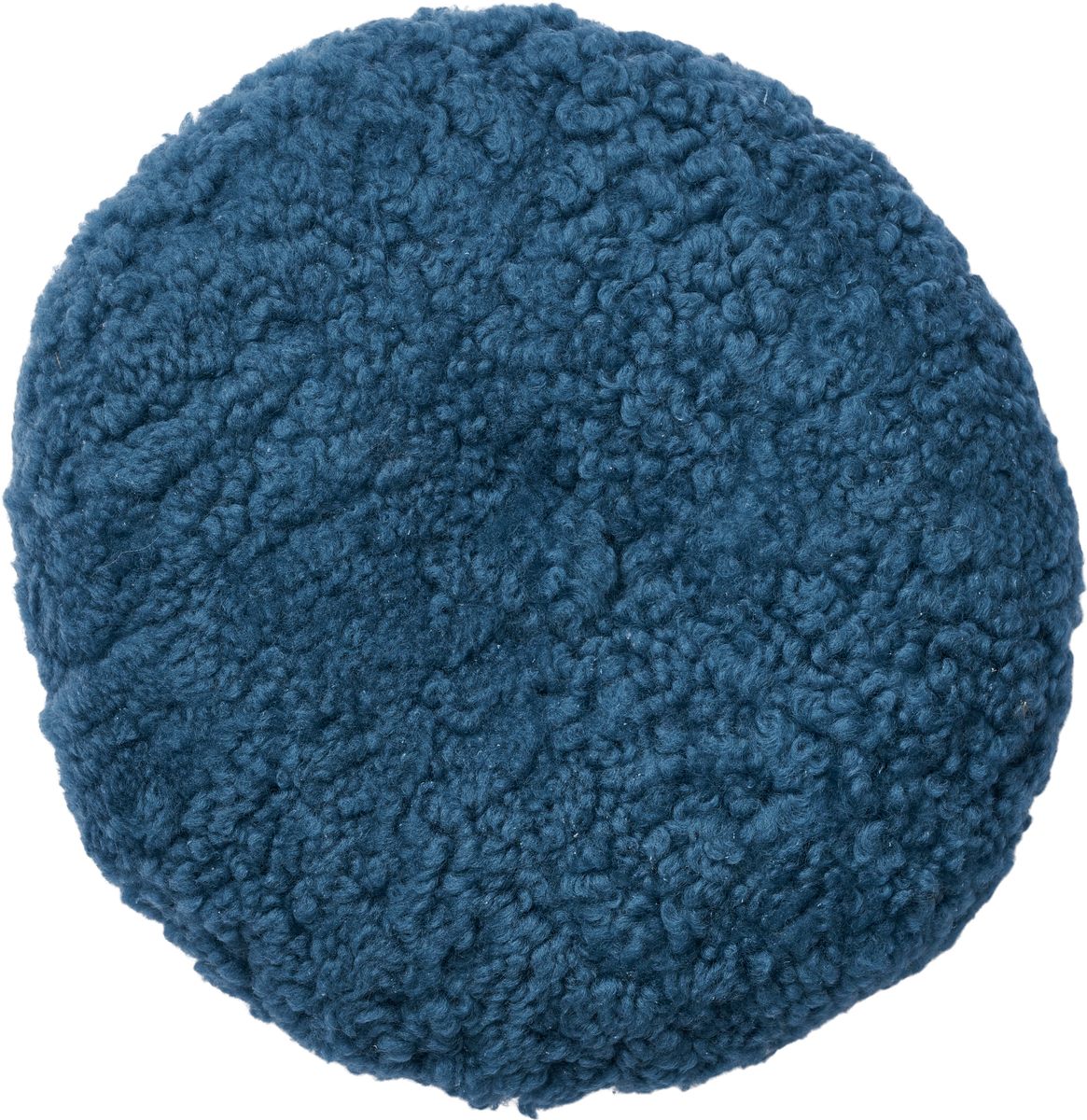 Round Cushion | Doublesided | D40 cm Coral Blue