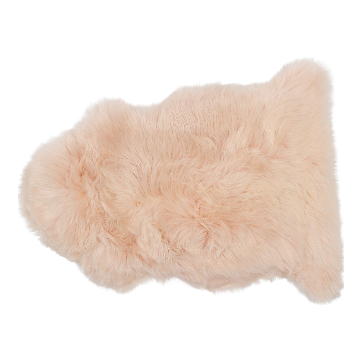 Merino Sheepskin Dyed | New Zealand | approx. 90x60 cm Princess Peach