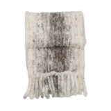 Mink Scarf Black Cross