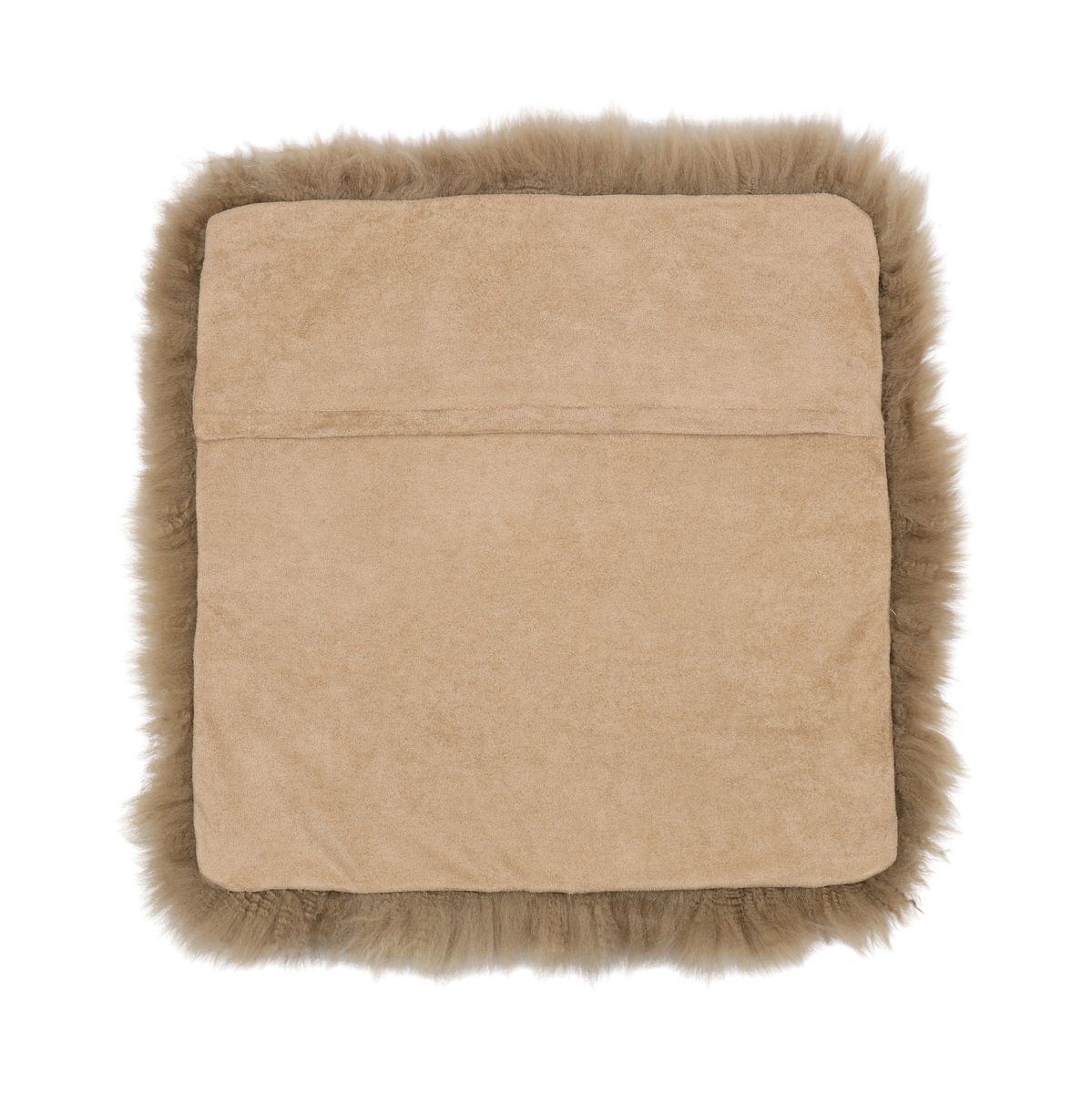 Cushion Cover | Long Wool | New Zealand | 40x40 cm Taupe