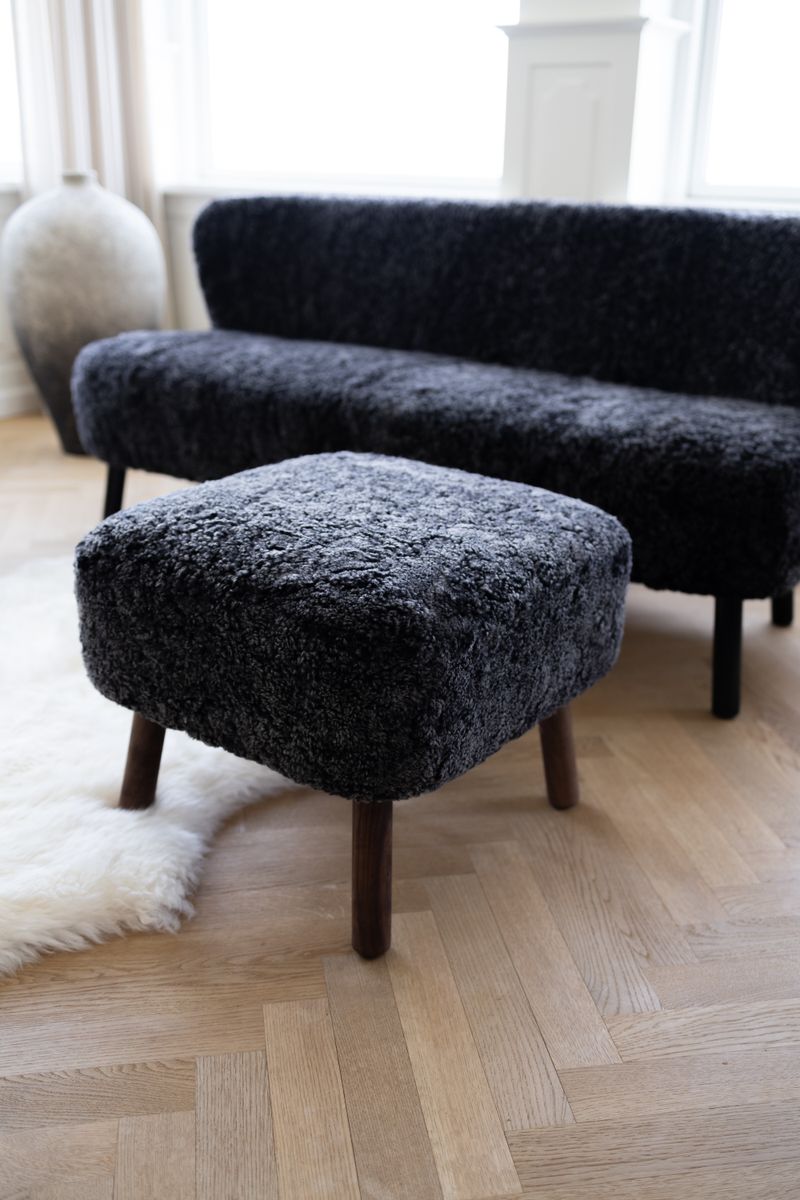 Emanuel 3 seater Sofa Black