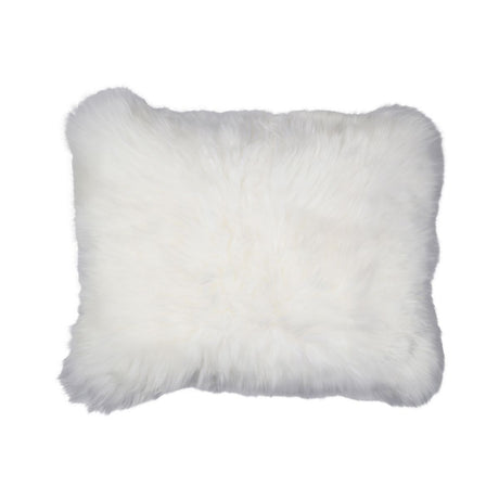 Sheepskin Cushion | Long Wool | New Zealand | 35x45 cm Ivory