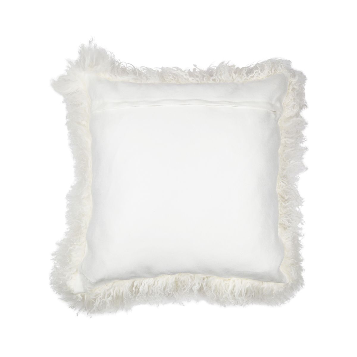 Sheepskin Cushion | Tibet | 50x50 cm Snow White