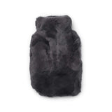 Rabbit Hot Water Bottle  Dark Grey