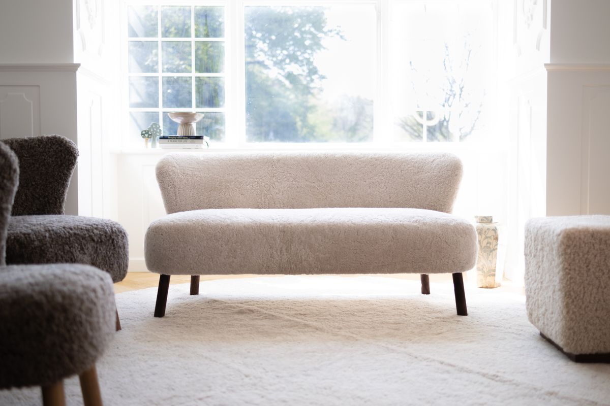 Emanuel 3 seater Sofa Pearl