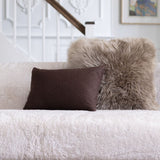 Doublesided Cushion | 100% Wool | 52x52 cm | 34x52 cm  Beige